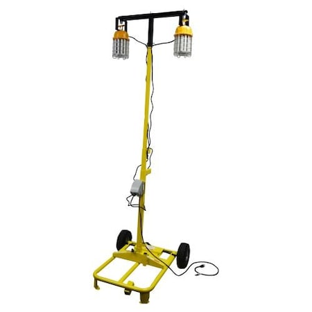 Bulldog 36,000 Lumen 300W LED, Double Head, 360 degree, Cart Tower P11310